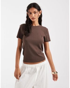 ONLY T-shirt - Brown