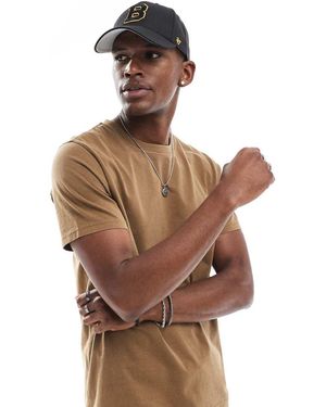 Weekday T-Shirt Met Wassing - Bruin