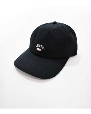 Levi's Lazy Girl Cap With Small Logo - Black