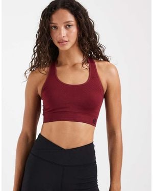 Dare 2b Racerback Don'T Sweat It Ii Sports Bra - Red