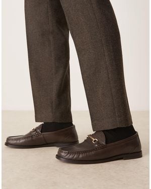 ASOS Penny Loafers - Brown