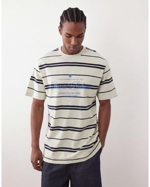 Only & Sons Relaxed Fit T-shirt - Natural