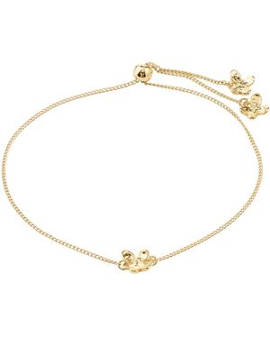 Pilgrim Ajani - bracelet en plaqué or - Blanc