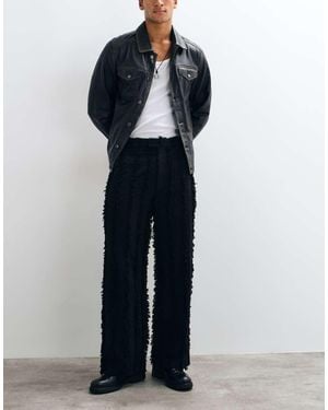 Reclaimed Vintage Limited Edition Oversized Suit Pant Co-ord - Blue