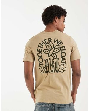 Nike Together We Float Backprint T-shirt - Natural
