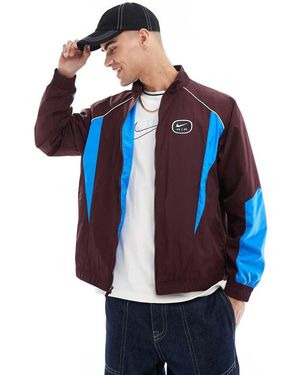 Nike Swoosh Air Woven Tracktop - Blue