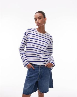 ARKET T-Shirt A Maniche Lunghe - Blu