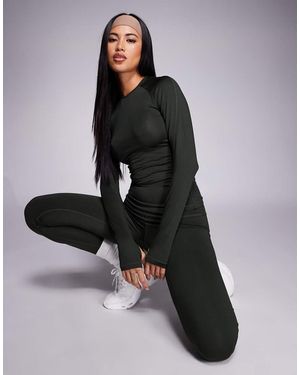 4505 Icon Slim Fit Active Long Sleeve Top - Black