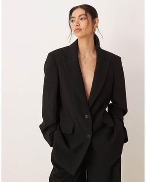 ASOS Longline Blazer Co-ord - Black