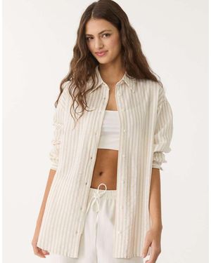 Stradivarius Camicia Color Pietra - Neutro