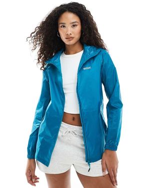 Regatta Chubasquero Verde Impermeable Para Mujer Pack-It Iii De -Azul