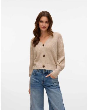 Vero Moda Gebreid Vest - Blauw