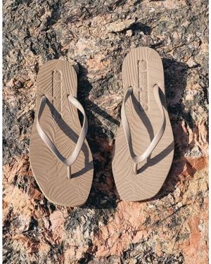 Sleeper Tapered Flip Flops - Natural