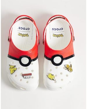 Crocs™ Pokemon Poke Ball Classic Clogs - Wit