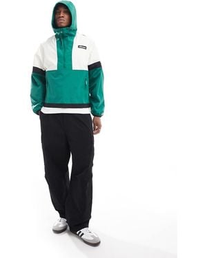 Ellesse Venturo Colourblock Overhead Jacket - Green