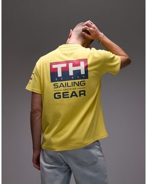 Tommy Hilfiger Sailing Logo T-shirt - Metallic
