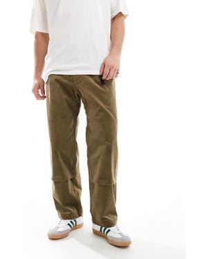 Gramicci Corduroy Double Knee Trousers - Green