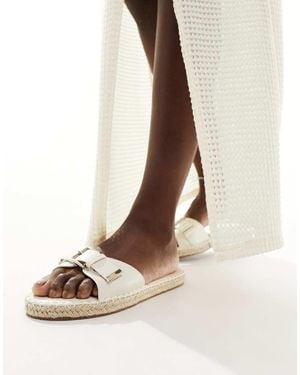 Raid Ruheen Flat Espadrille Sandals - Natural