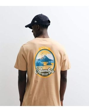 Columbia Csc Outdoor Back Graphic T-shirt - Metallic