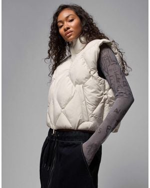Nike Nike Air Puffer Vest - Gray