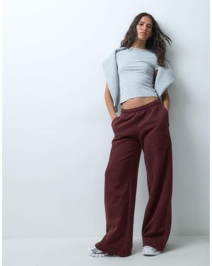 Nike Studio Wide Leg Logo Sweatpants - White