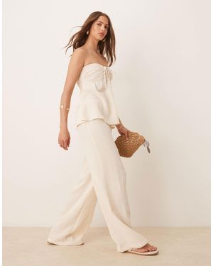 esmé studios Esmee Exclusive Floaty Beach Trouser - Natural