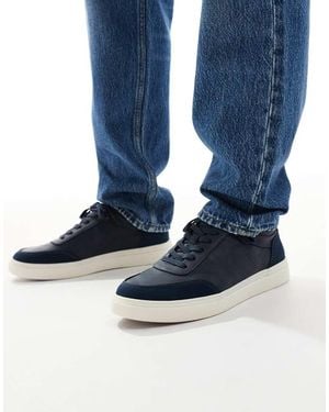schuh Warrington Lace Up Trainers - Blue