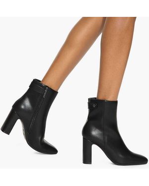 KG by Kurt Geiger Trix Mid Ankle Boots - Black
