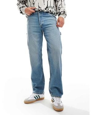 Jack & Jones Eddie Loose Carpenter Jean - Blue