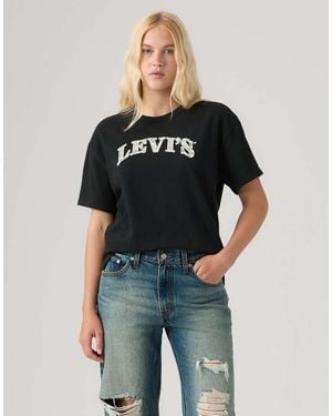 Levi's T-Shirt Vintage Grafica Nera - Blu
