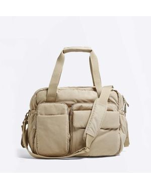 Oysho Maxi Maternity Bag - Natural