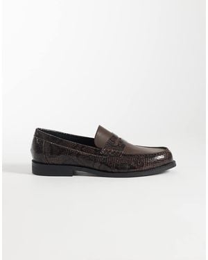ASOS Penny Loafers - White