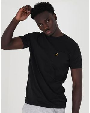 Brave Soul 3-Pack Crew Neck T-Shirts - Black