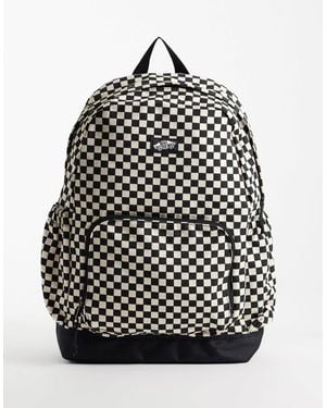 Vans New skool rucksack mit schachbrettmuster - Schwarz