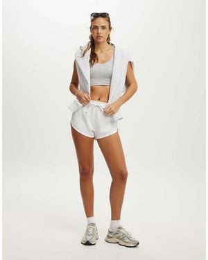 Cotton On Summer Fleece Volley Short - White