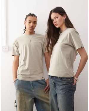 Vans Left Chest Logo Regular Fit T-shirt - Grey