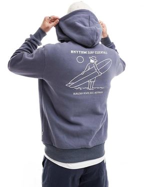 Rhythm Lull Fleece Hoodie - Blue