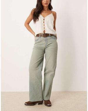 Wrangler Loose Straight Fit Jeans - Grey