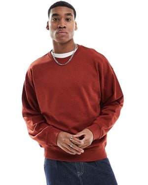 New Look Oversized Sweatshirt - Red