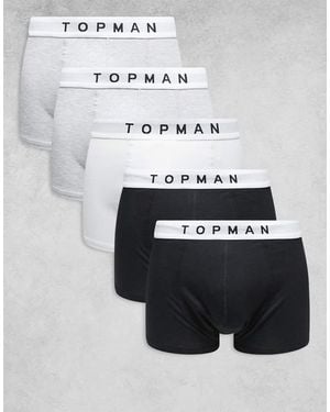 TOPMAN 5 Pack Briefs - White