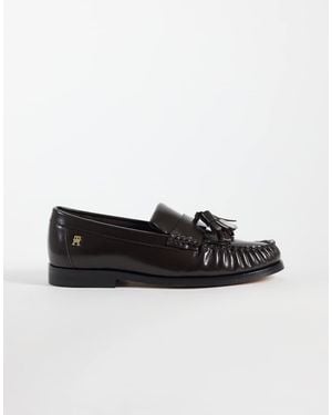 Tommy Hilfiger Tassel Loafer - Black
