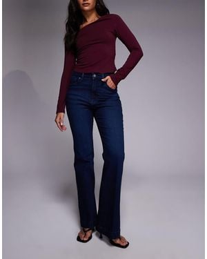 GOOD AMERICAN Good Classic Bootcut Jeans - Blue