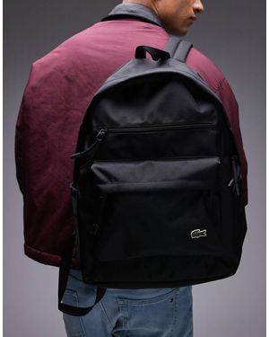 Lacoste – klassischer rucksack - Schwarz