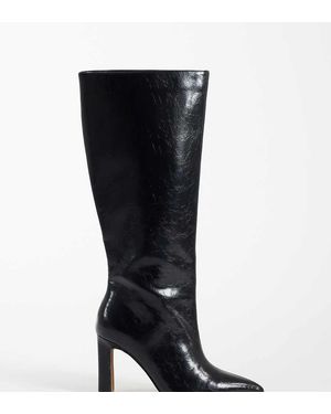 ASOS Charming Heeled Knee Boots - Black