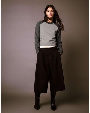 Bershka – pullover - Braun