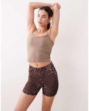 PUMA Tad Essentials 5" Shorts - Brown