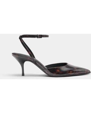 Pull&Bear Slingback-high-heels - Schwarz