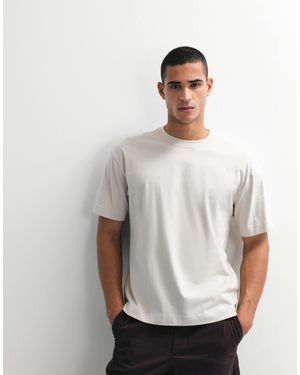 Hollister Boxy Heavyweight T-shirt - White