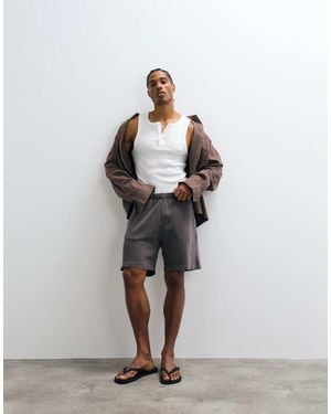 Carhartt Harper Sweat Shorts - White