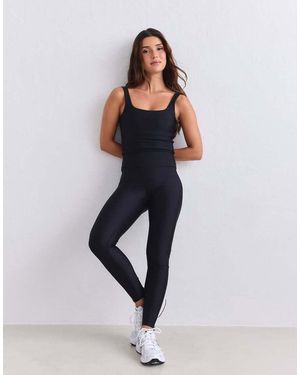 Aim'n Leggings Shimmer Nere - Blu